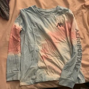 Aeropostale tie-dye long sleeve shirt